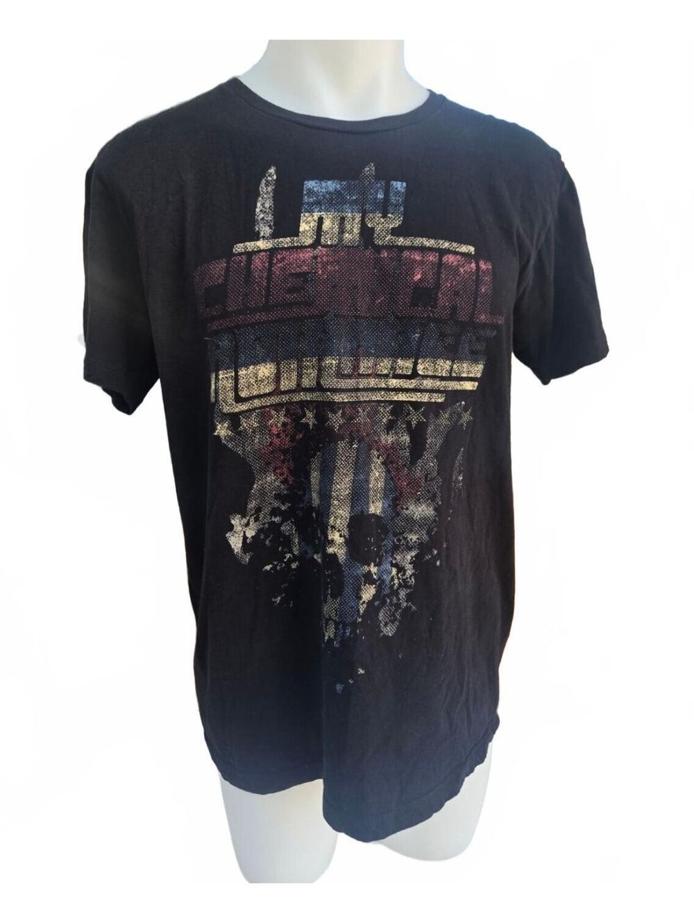 Men's Black My chemical romance T-Shirt, Large Good Condition